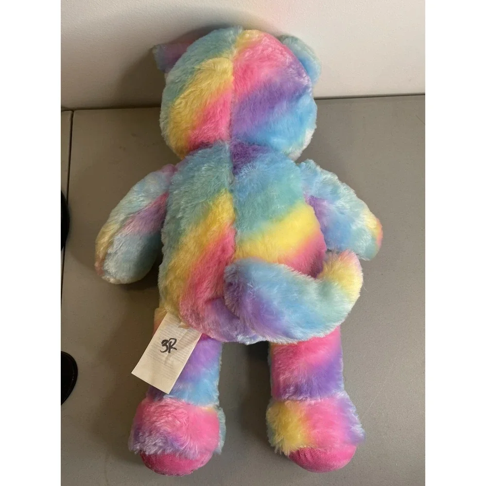 Build A Bear Great Wolf Lodge Rainbow Plush Sherbet BAB Limited Edition Toy